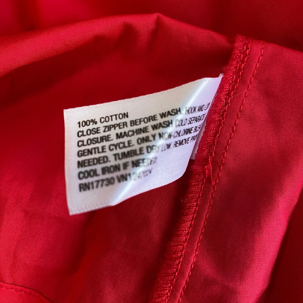 NEW A New Day Sleeveless Fit & Flare Cotton Dress Hot Pink Size 12 - Picture 4 of 4